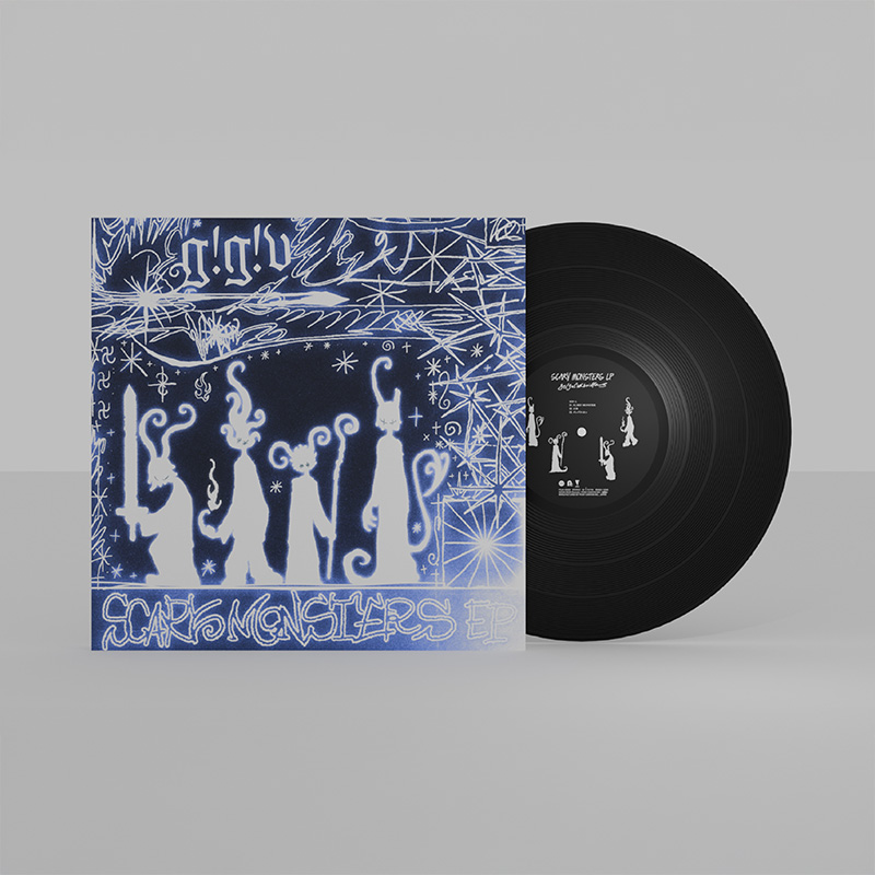 SCARY MONSTERS EP ジャケット写真